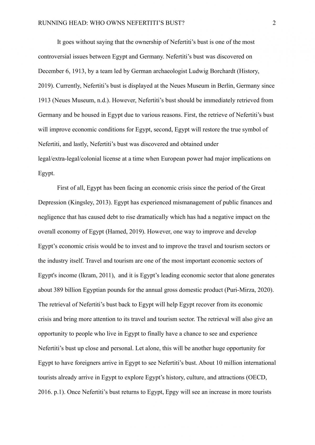 Who Owns Nefertiti's Bust? - Page 2