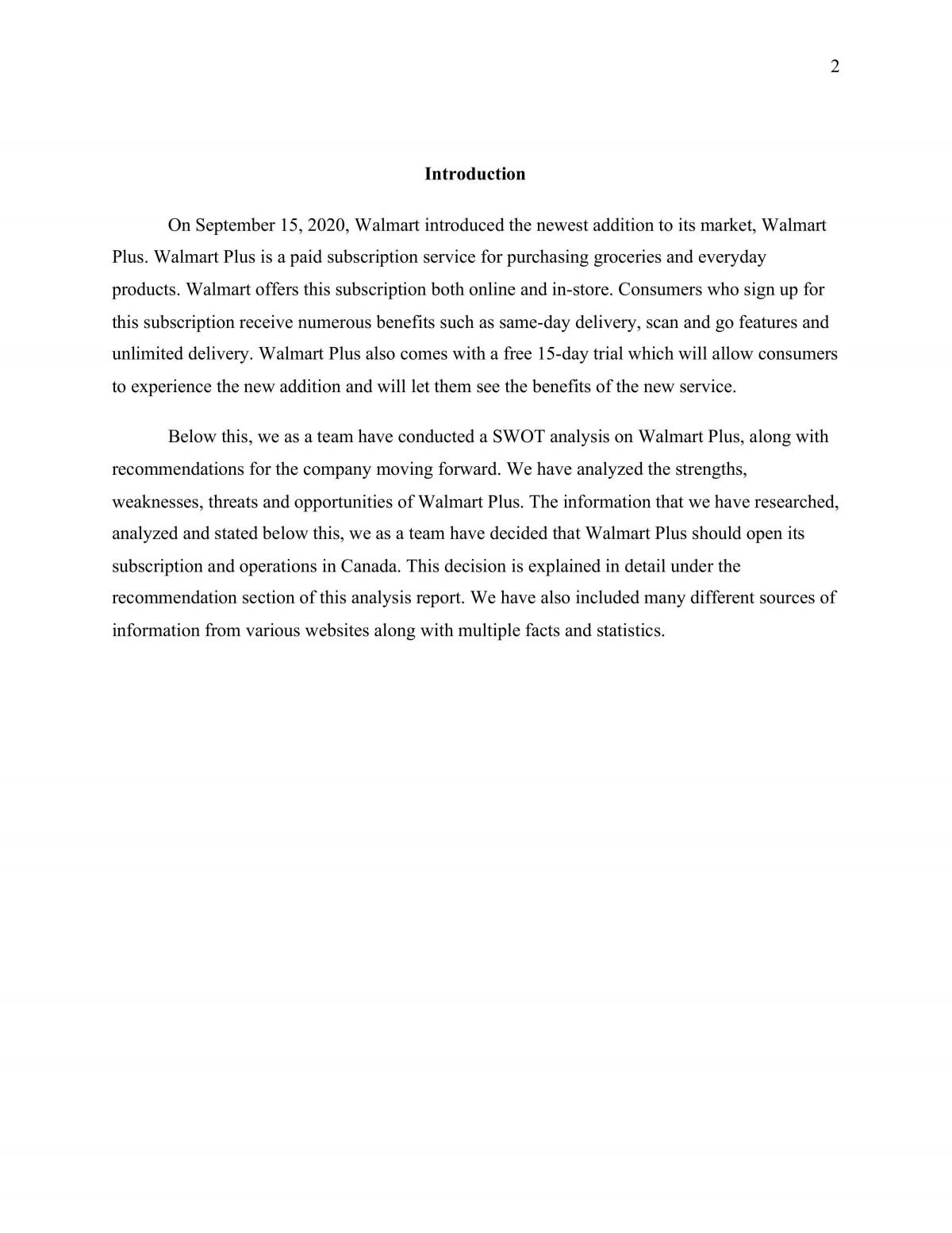 Situation Analysis Report - Page 2