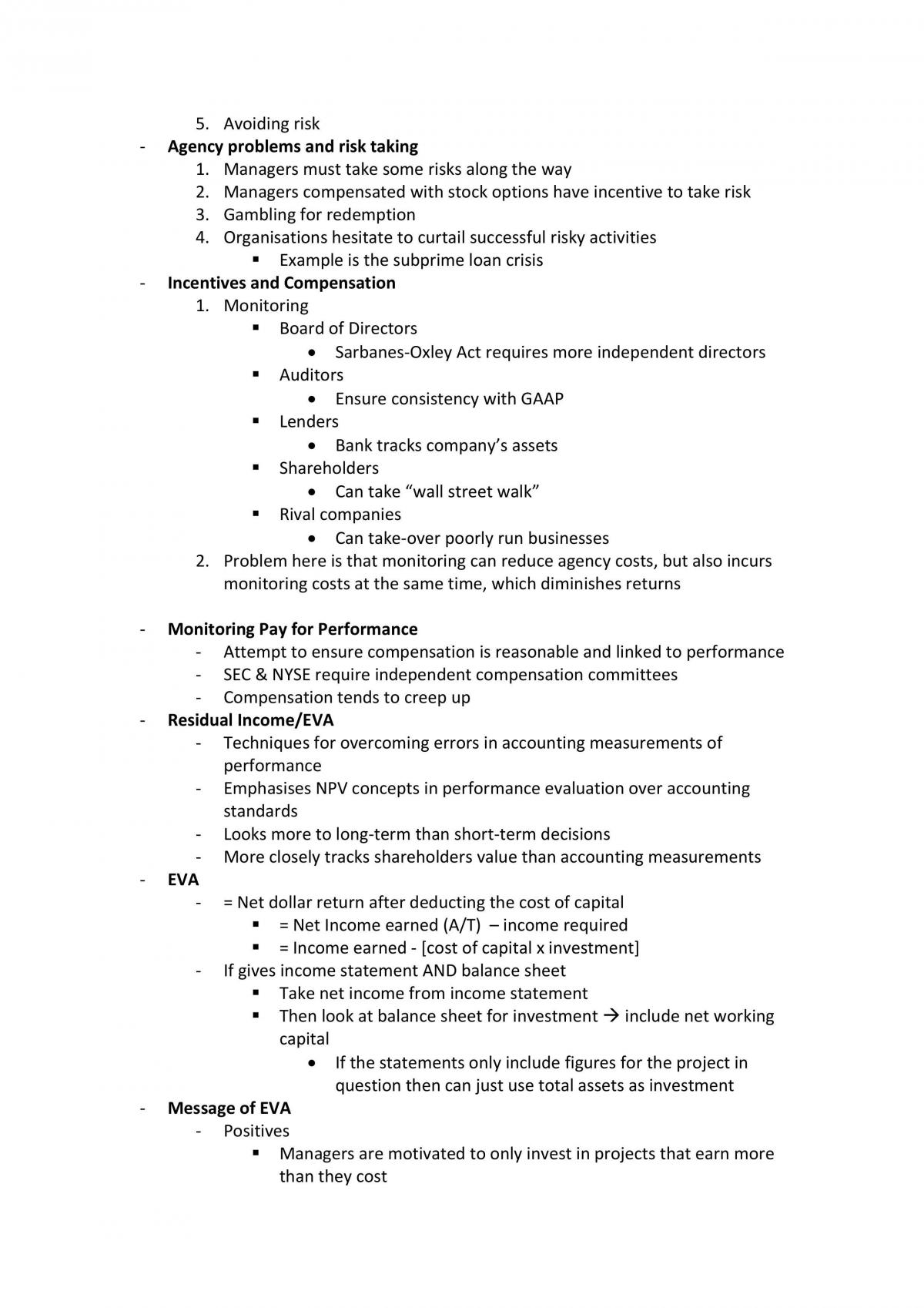 FINC2012  - CORP 2 - Complete Notes - Page 27