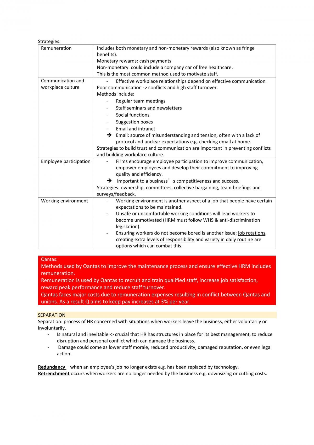 Business Human Resource Notes - Page 12