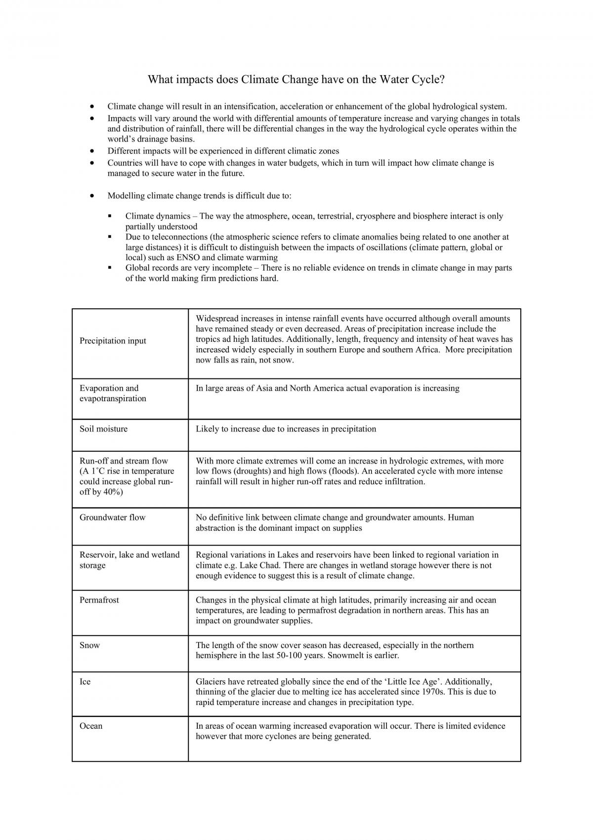 A Level Edexcel Geography (Year 2) - Page 3