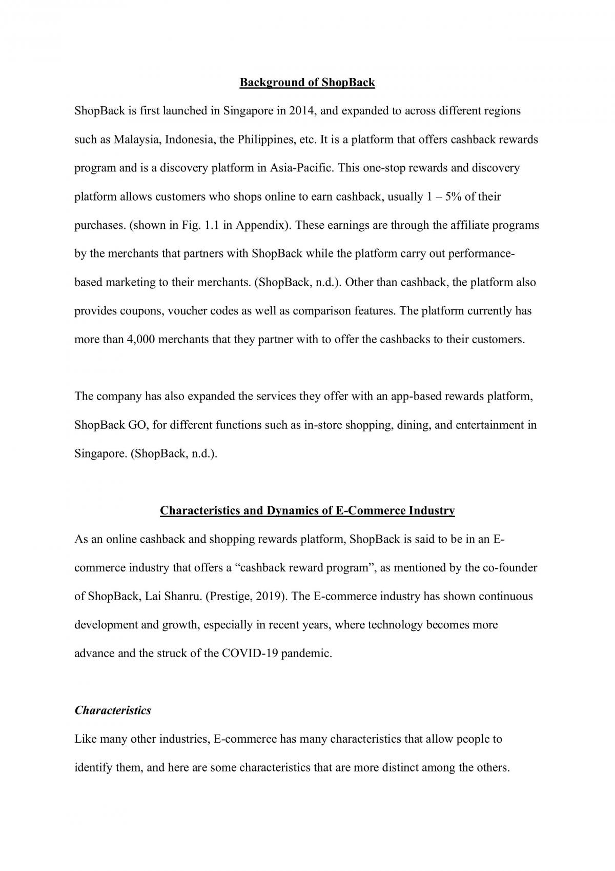 COM368 Final Report on ShopBack - Page 2