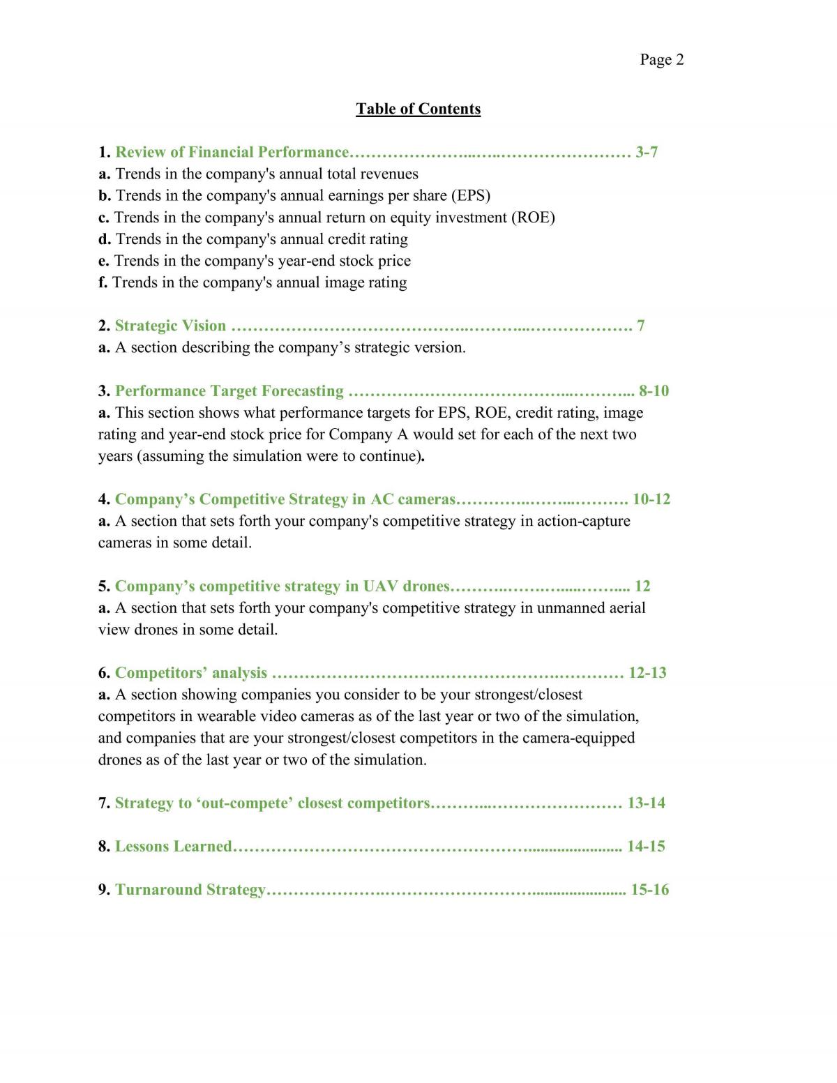 Glo-Bus Report - Page 2