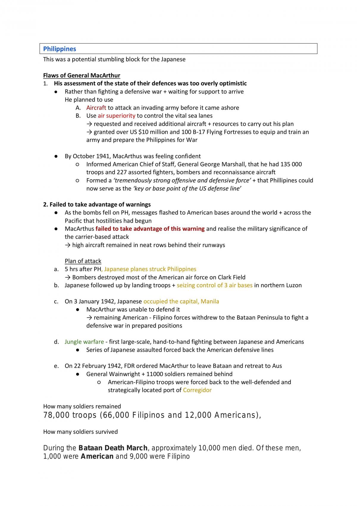 Pacific War Notes - Page 10
