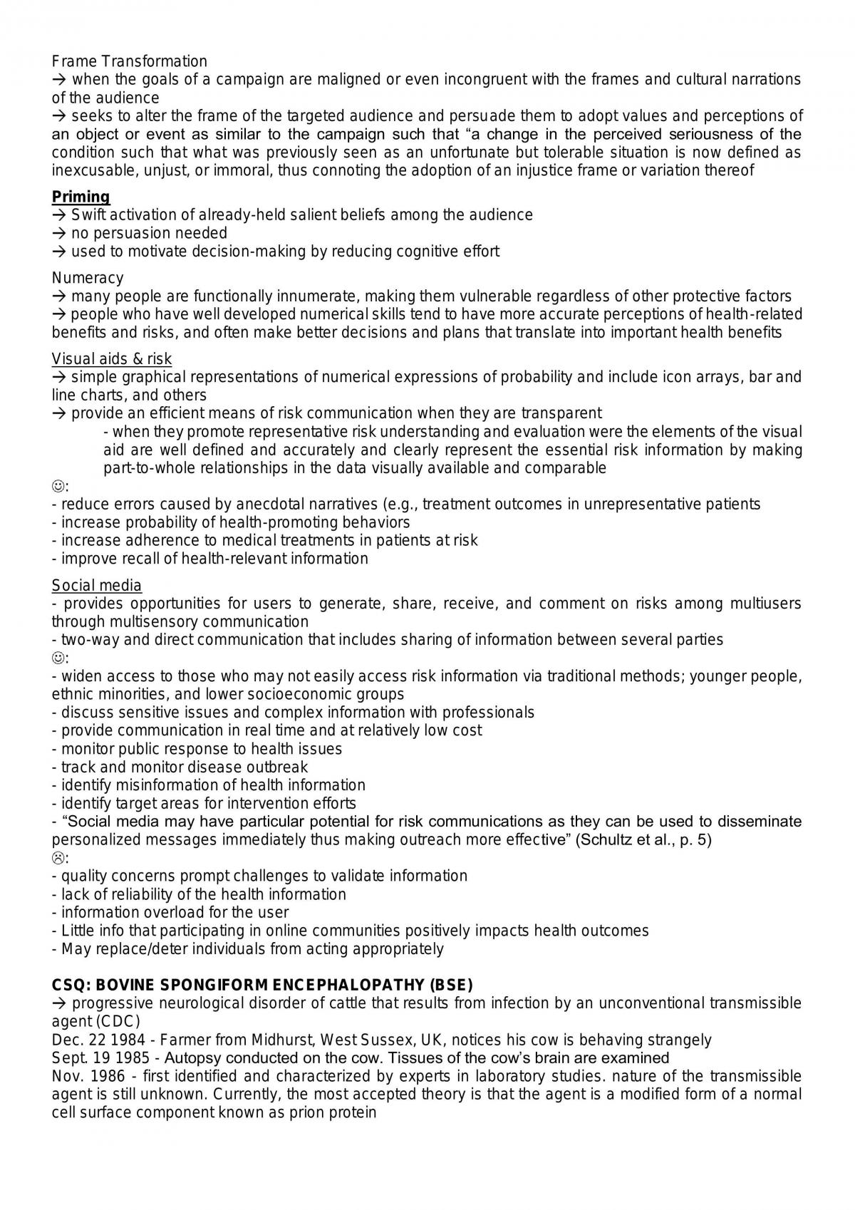 Risk Communication Notes - Page 19