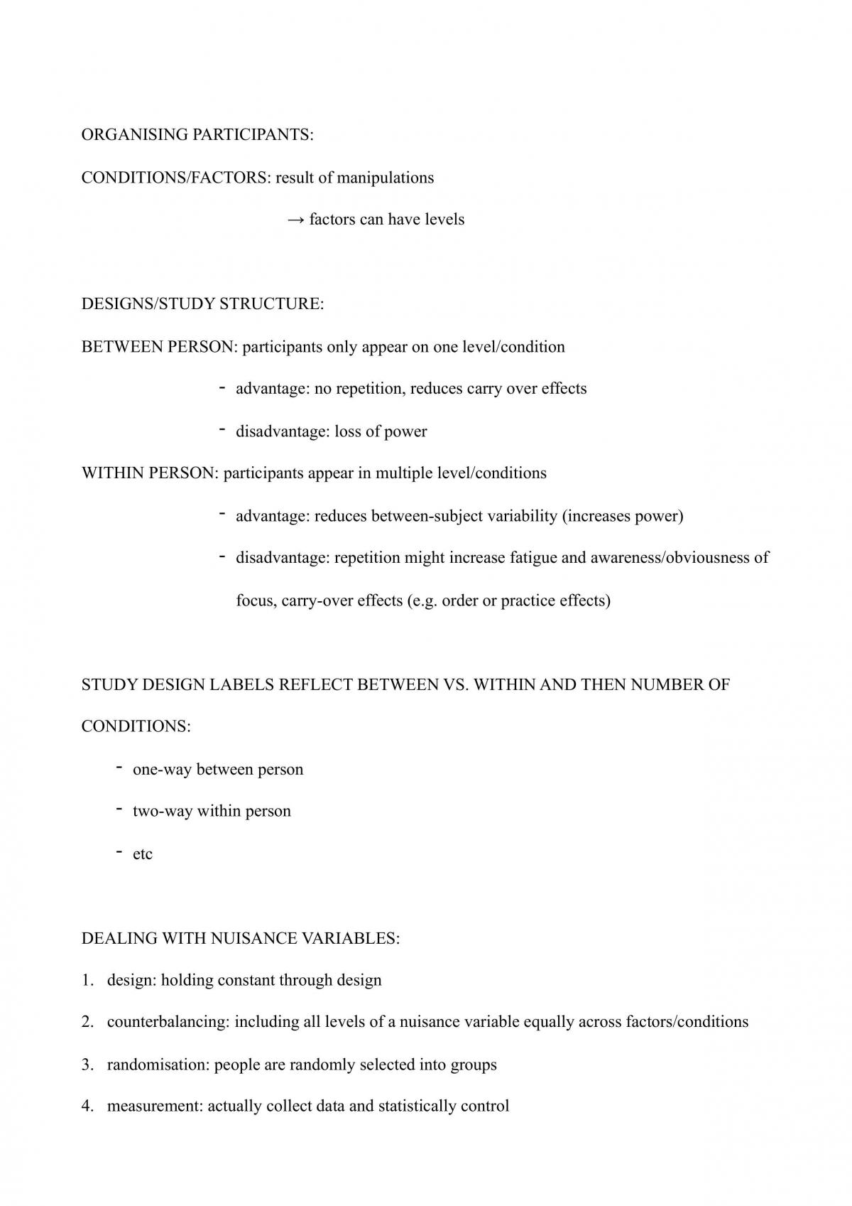 Psychology 2B Notes - Page 3