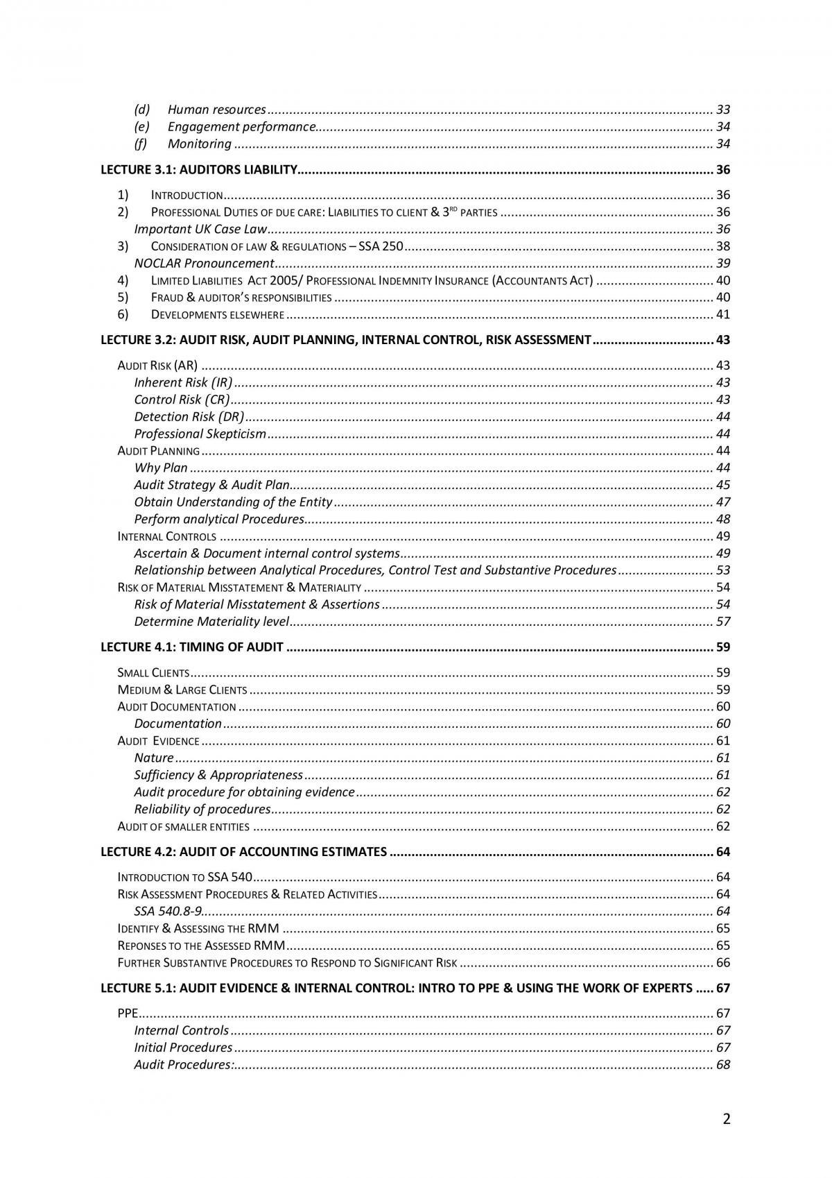 Complete revision guide for Audit - Page 2