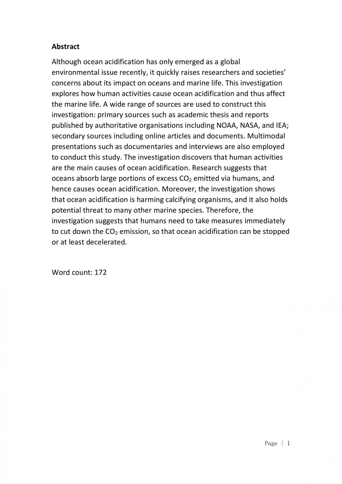 Research on Ocean Acidification - Page 2