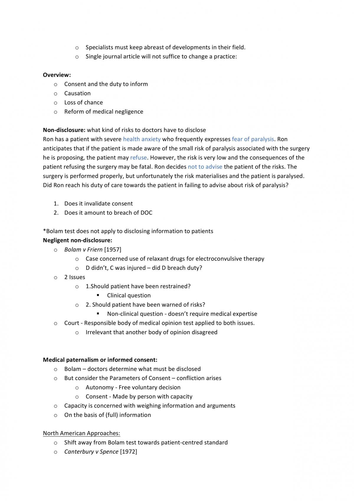 Medical law notes - Page 19