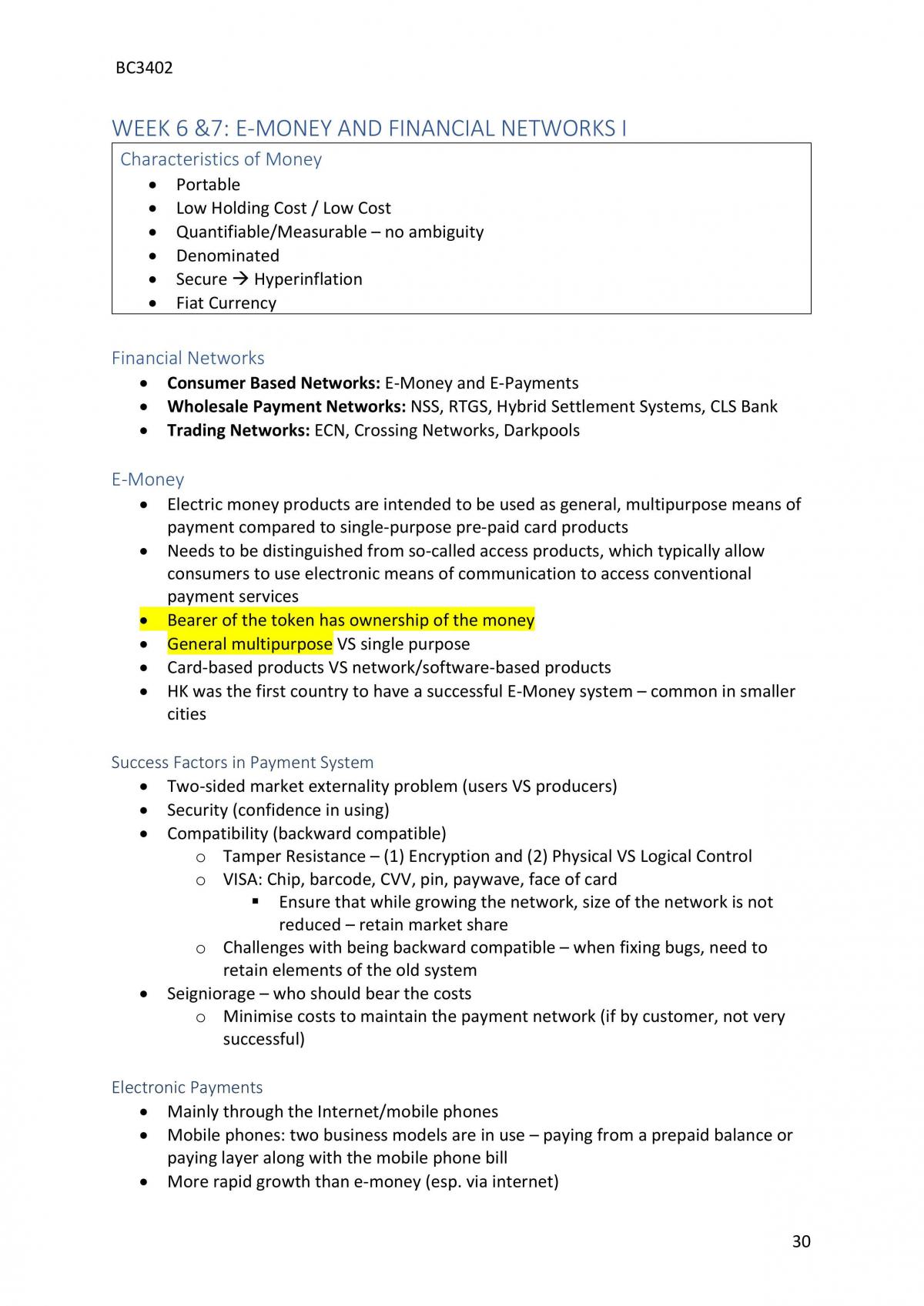 BC3402 Financial Services Bible - Page 30