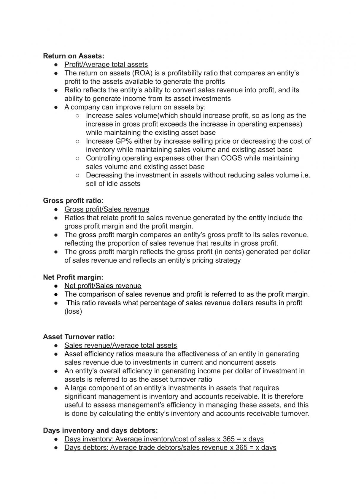 Accounting Information Notes - Page 10