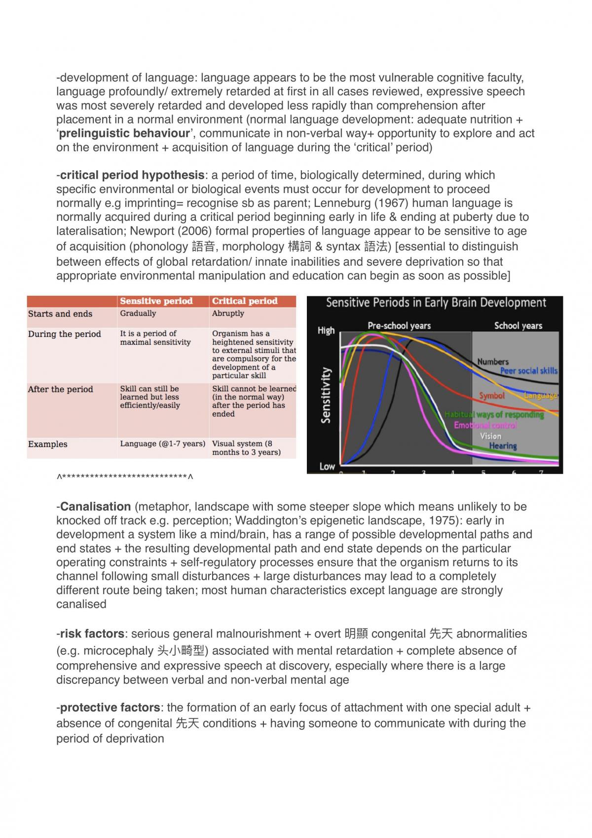 Developmental Psychology Notes - Page 13