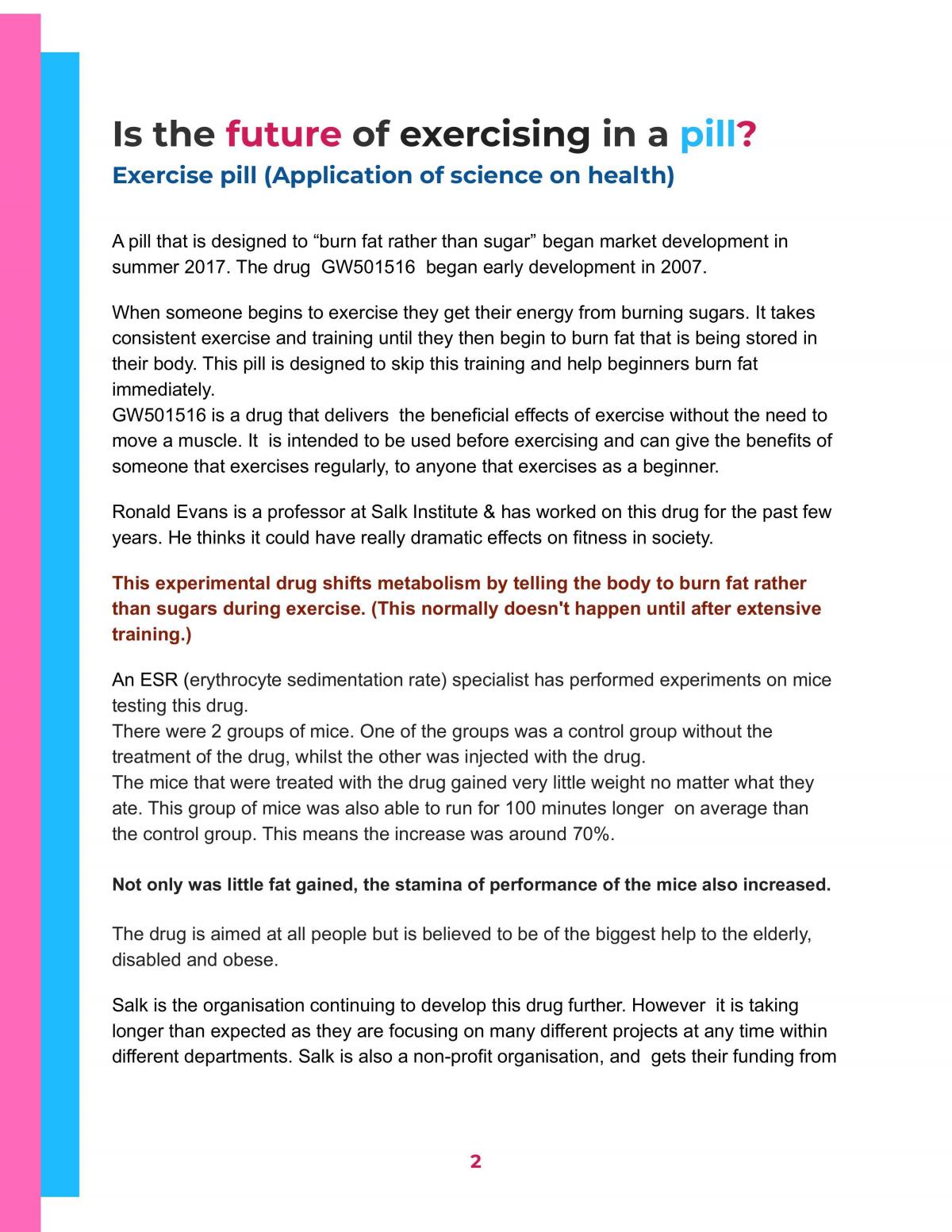 Science in Society : Research project - Page 2
