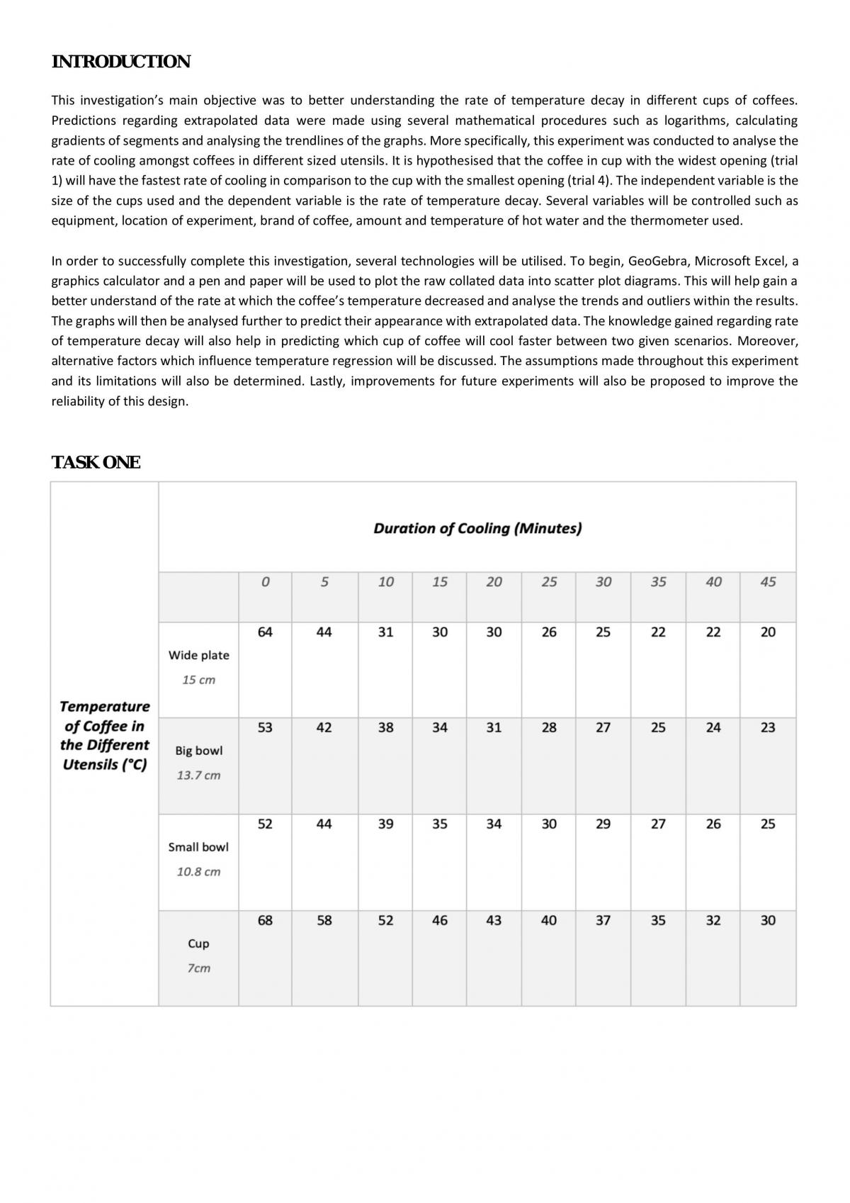 Cooling Coffee Directed Investigation - Page 2