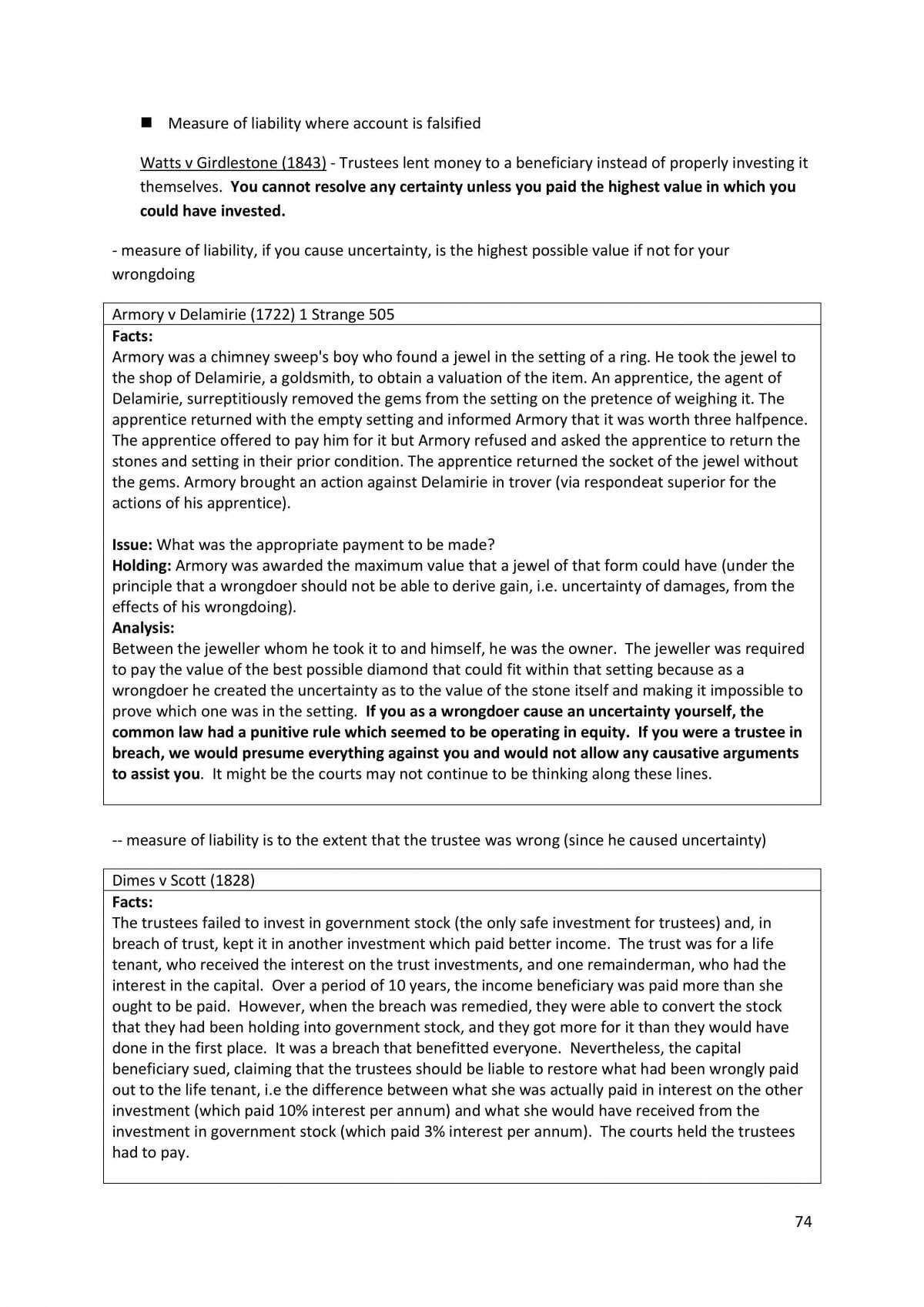 Equity & Trusts Notes - Page 74