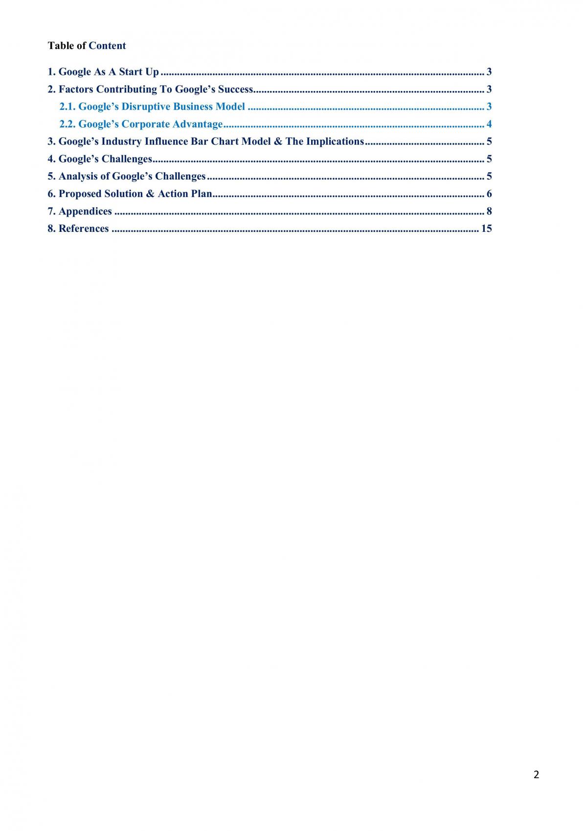Corporate Strategy - Google - Page 2