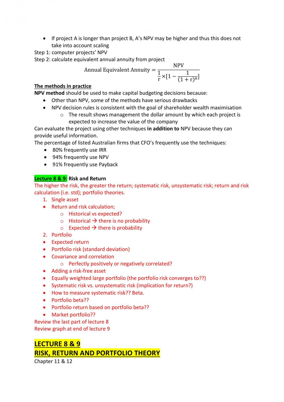 Full semester study notes - Page 14