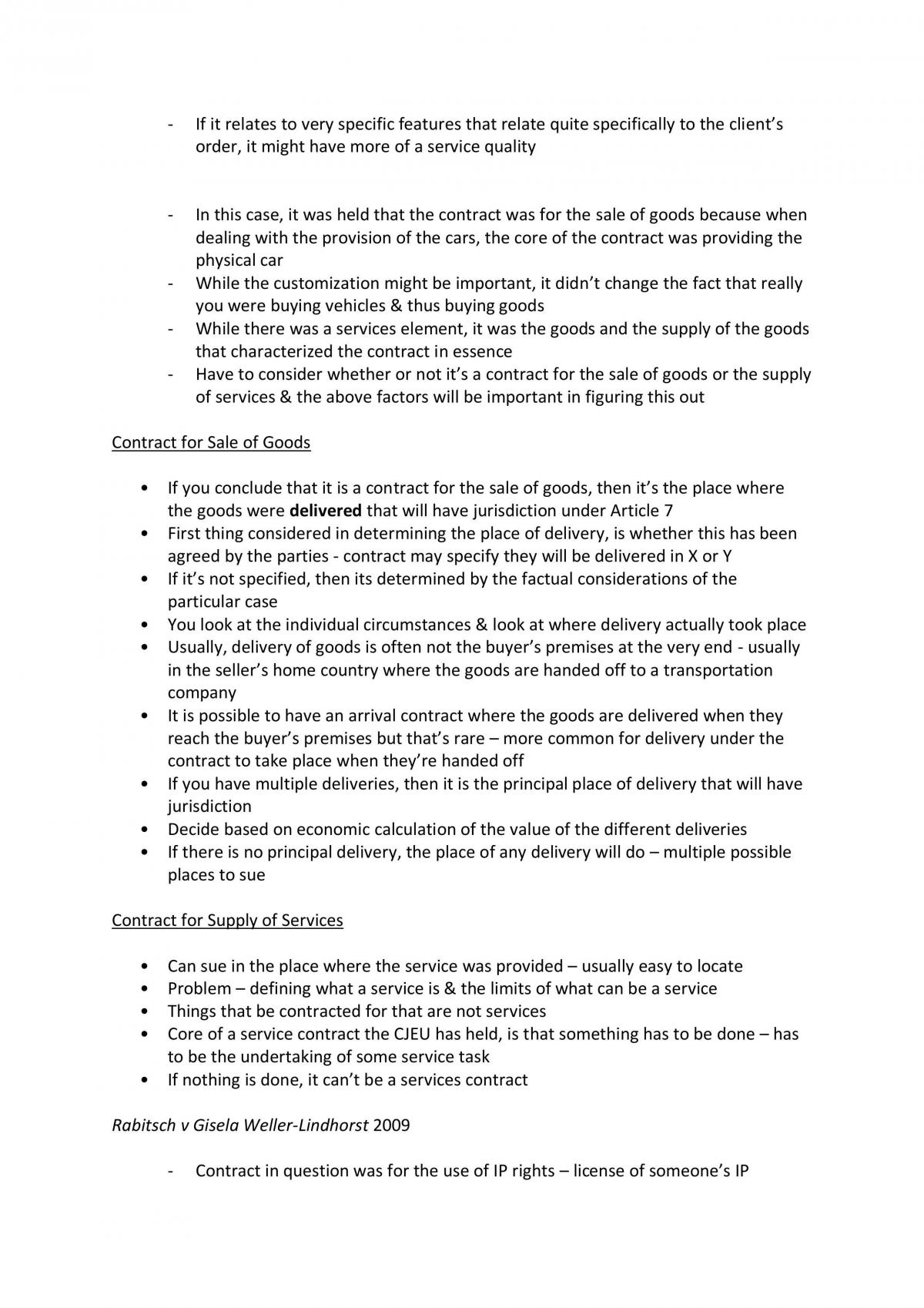 Conflict of Laws Notes - Page 85