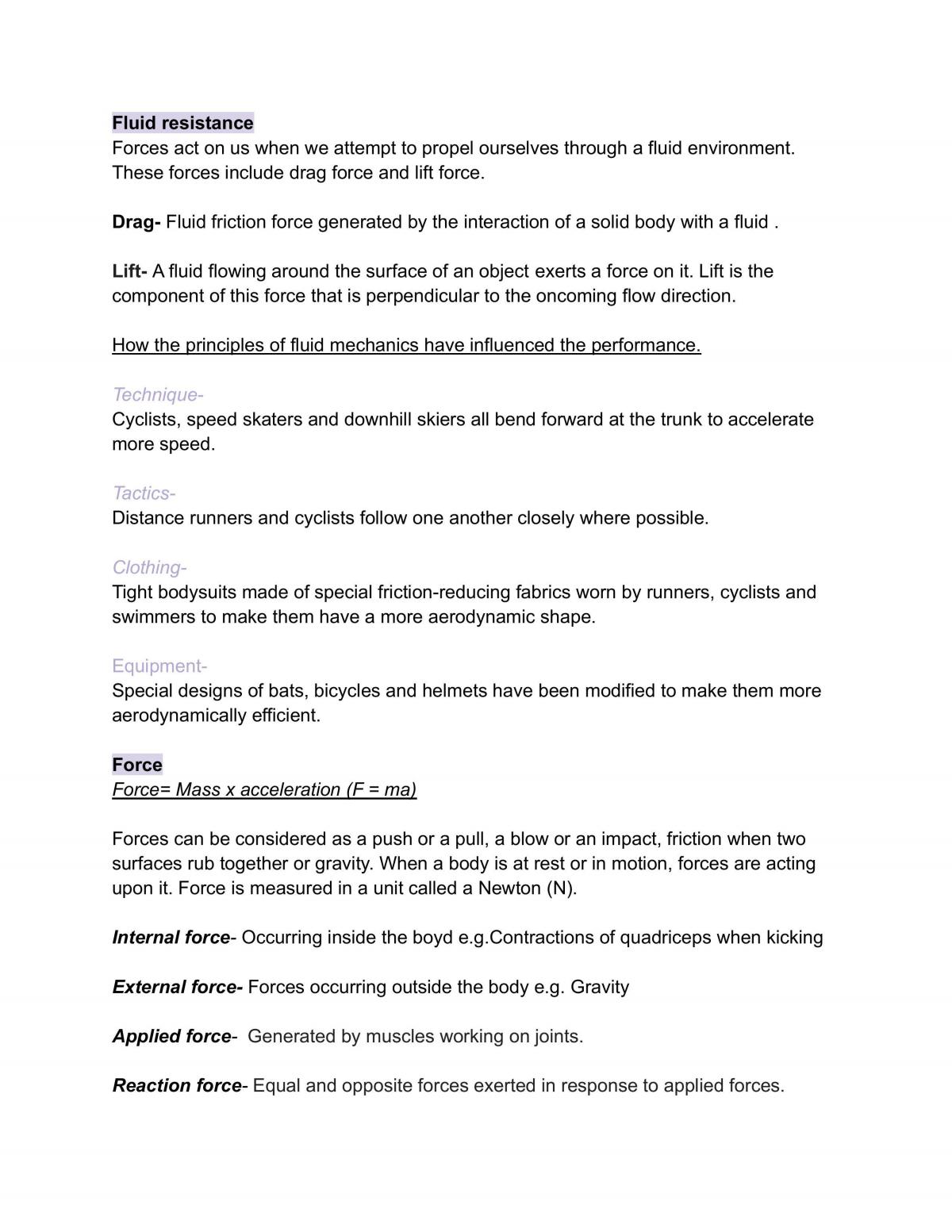 PDHPE Study Notes - Page 15