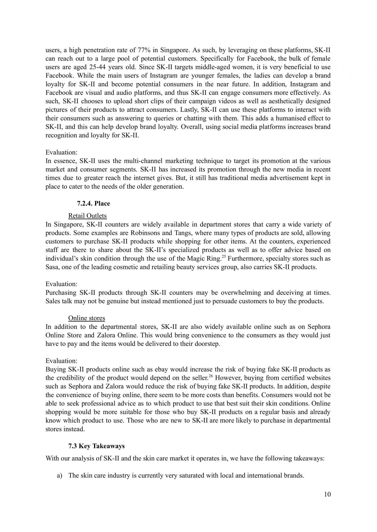 MKT1705 Report - Page 10