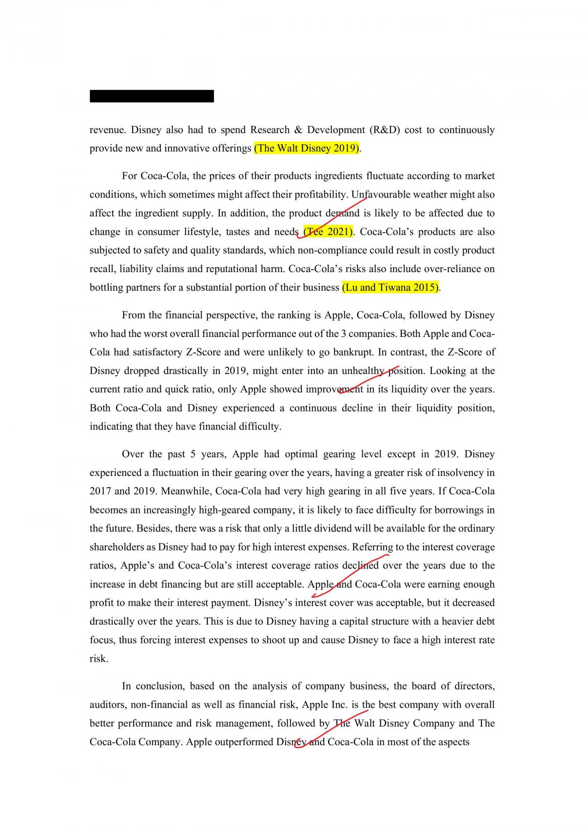 Risk Management Analysis - Page 46