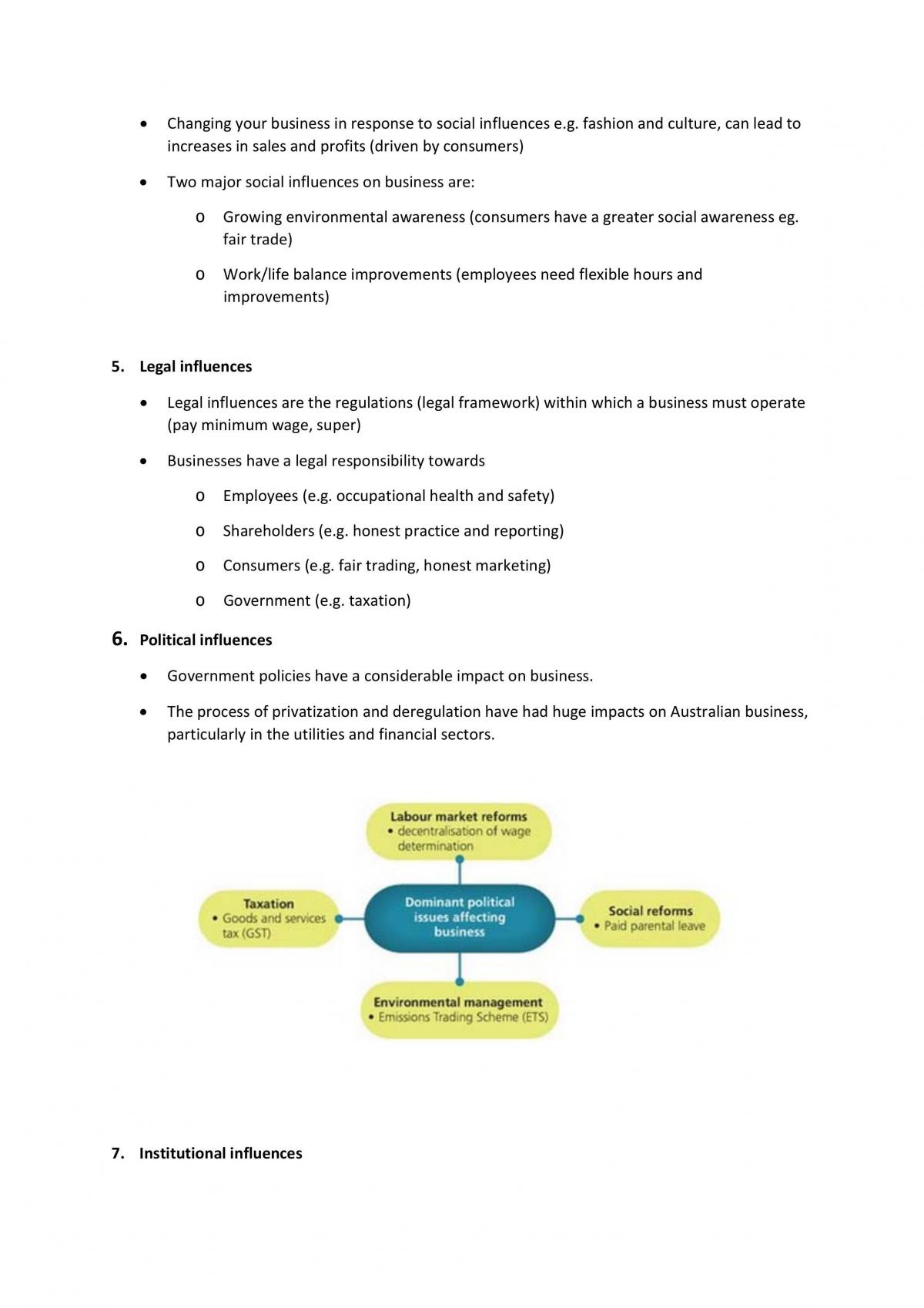 Business Studies Prelim Notes - Page 11