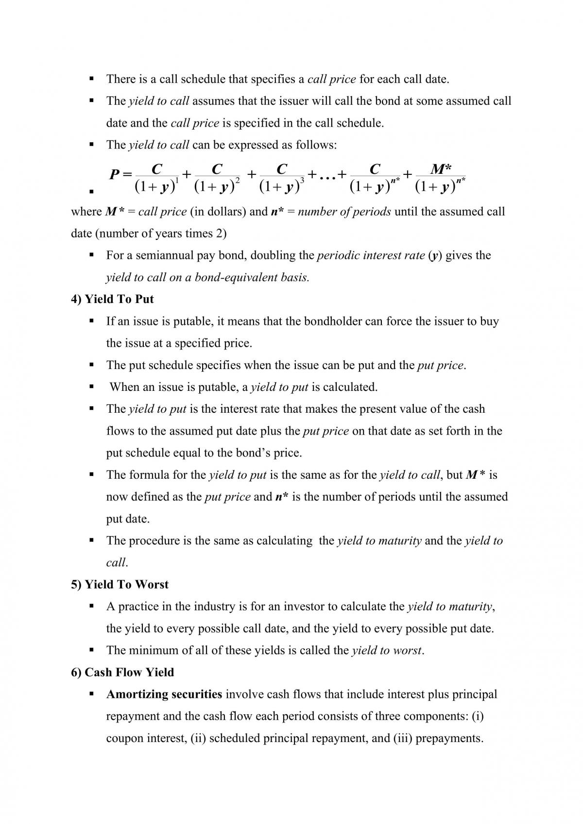 Fixed Income Securities Notes - Page 12
