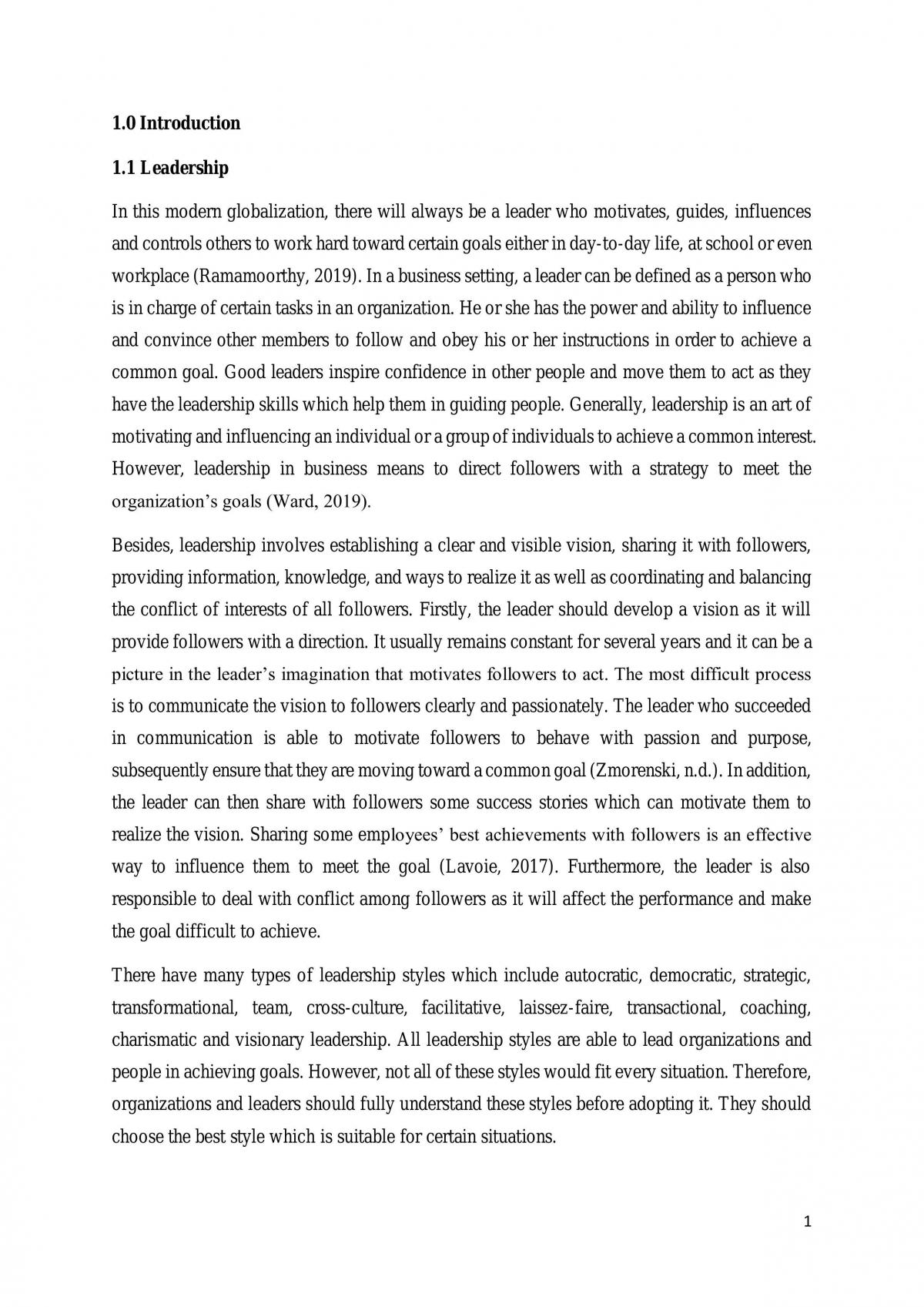 Organisational Behaviour - Assignment - Page 2