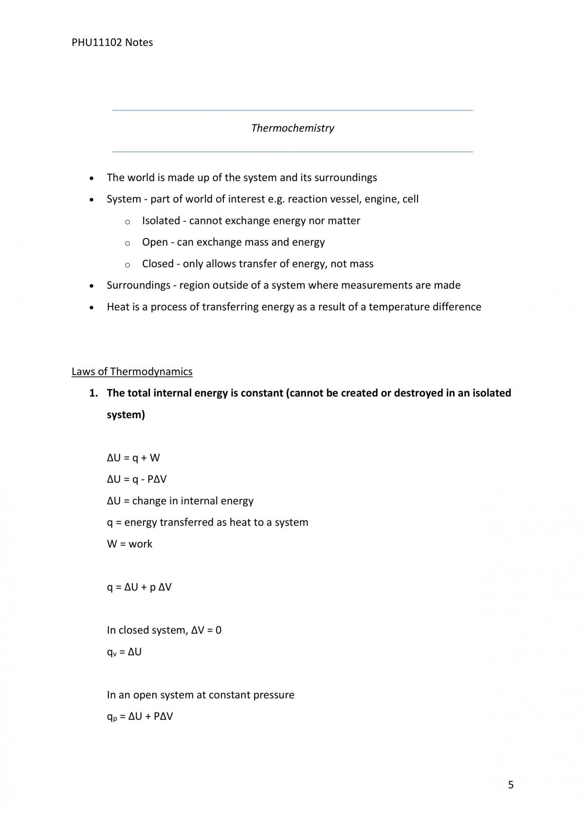 Physical Pharmacy I Notes - Page 5
