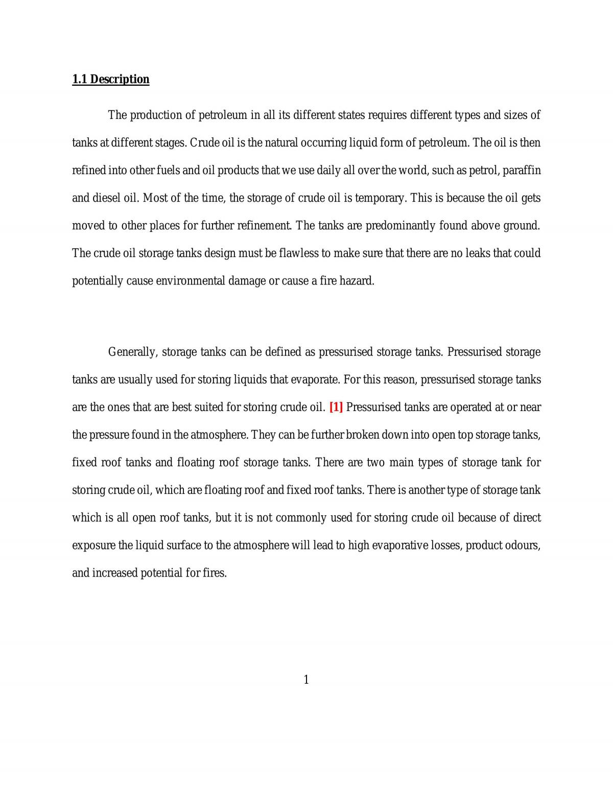 Application of Integrals in Designing Crude Oil Storage Tank - Page 2
