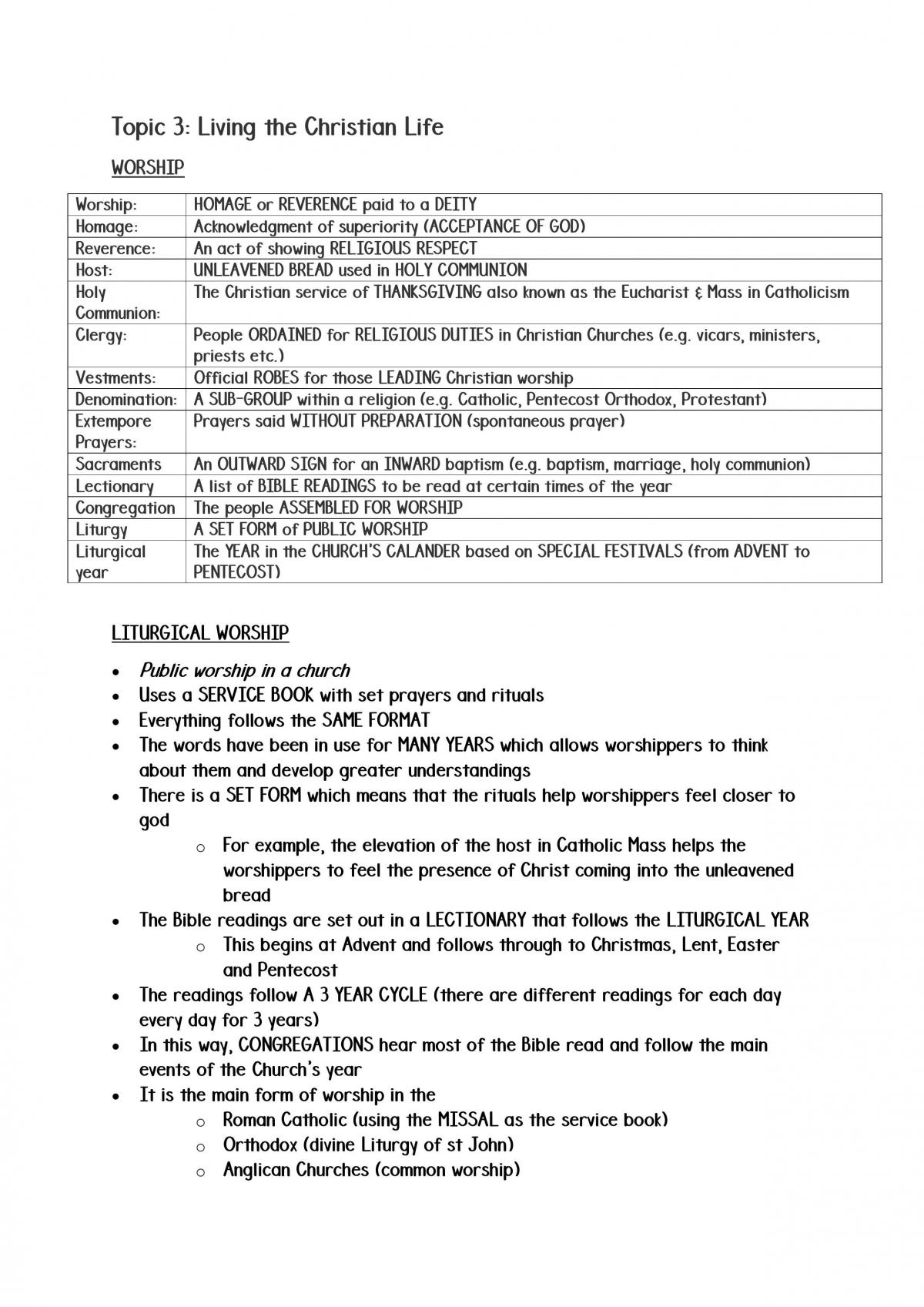 Full Study Guide on Christianity - Page 14