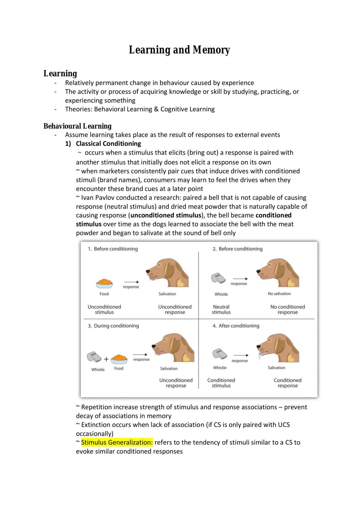 Consumer Behaviour Study Notes - Page 12