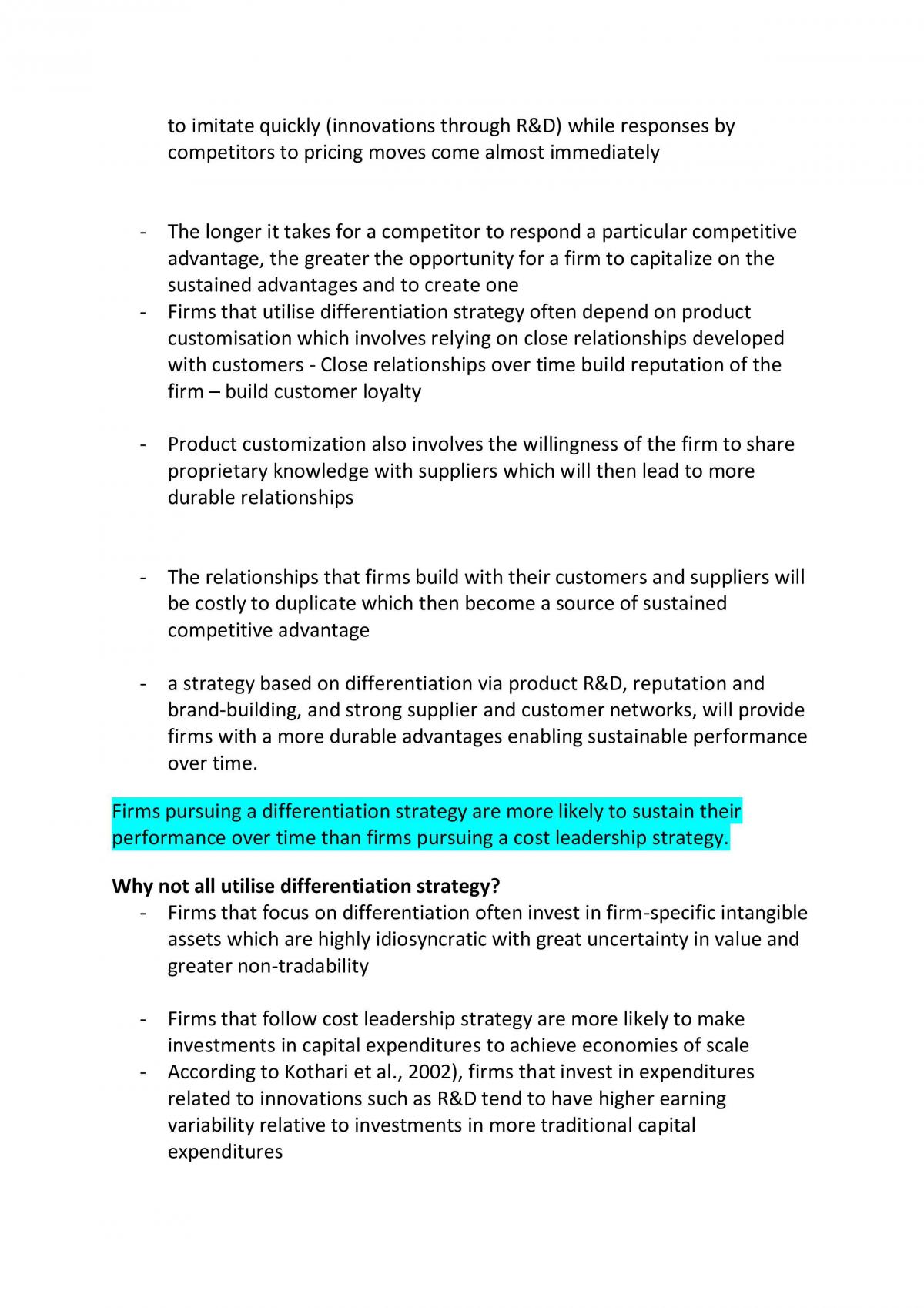 Strategic Management Study Notes - Page 10