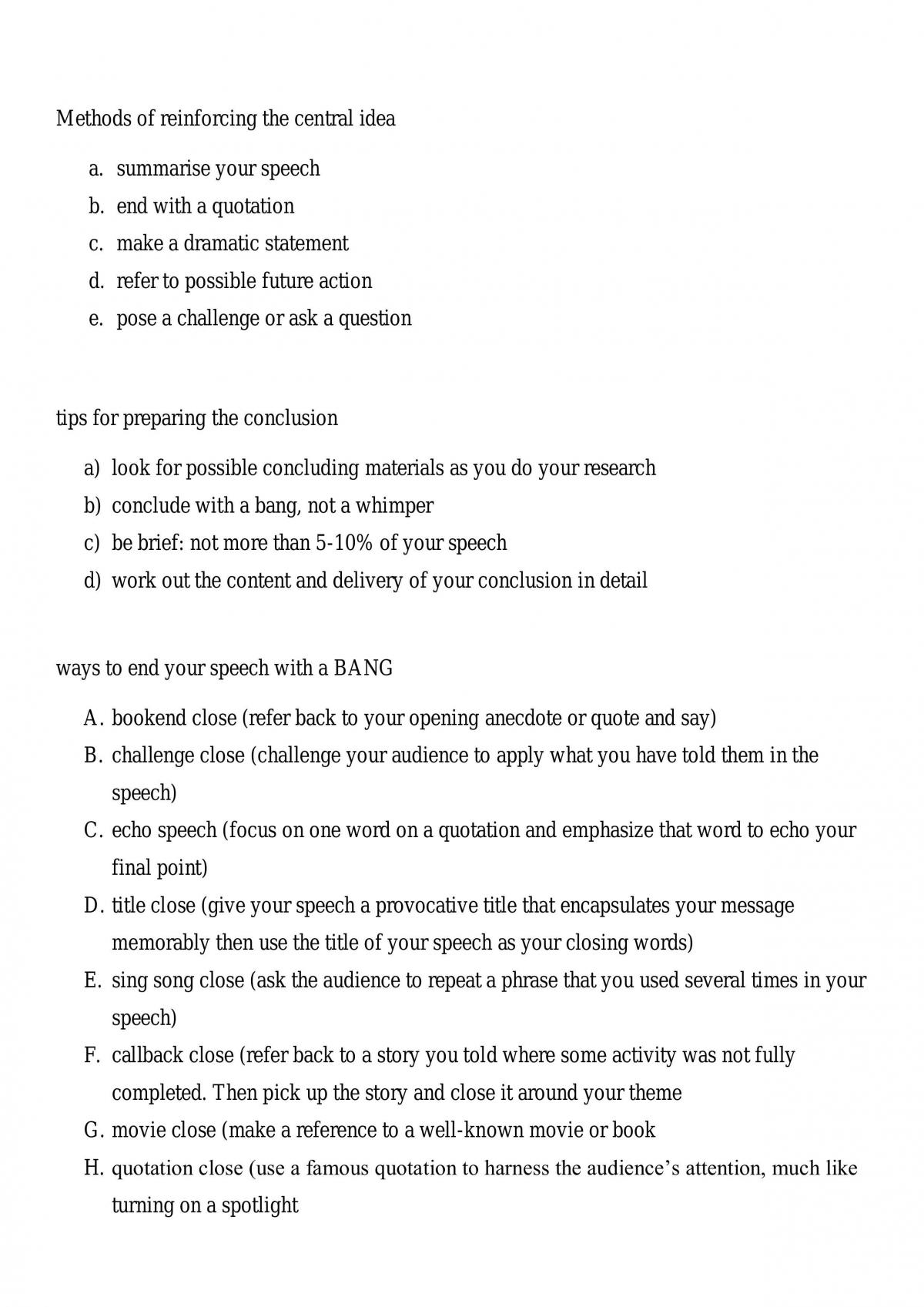 Study Notes for Public Speaking - Page 13
