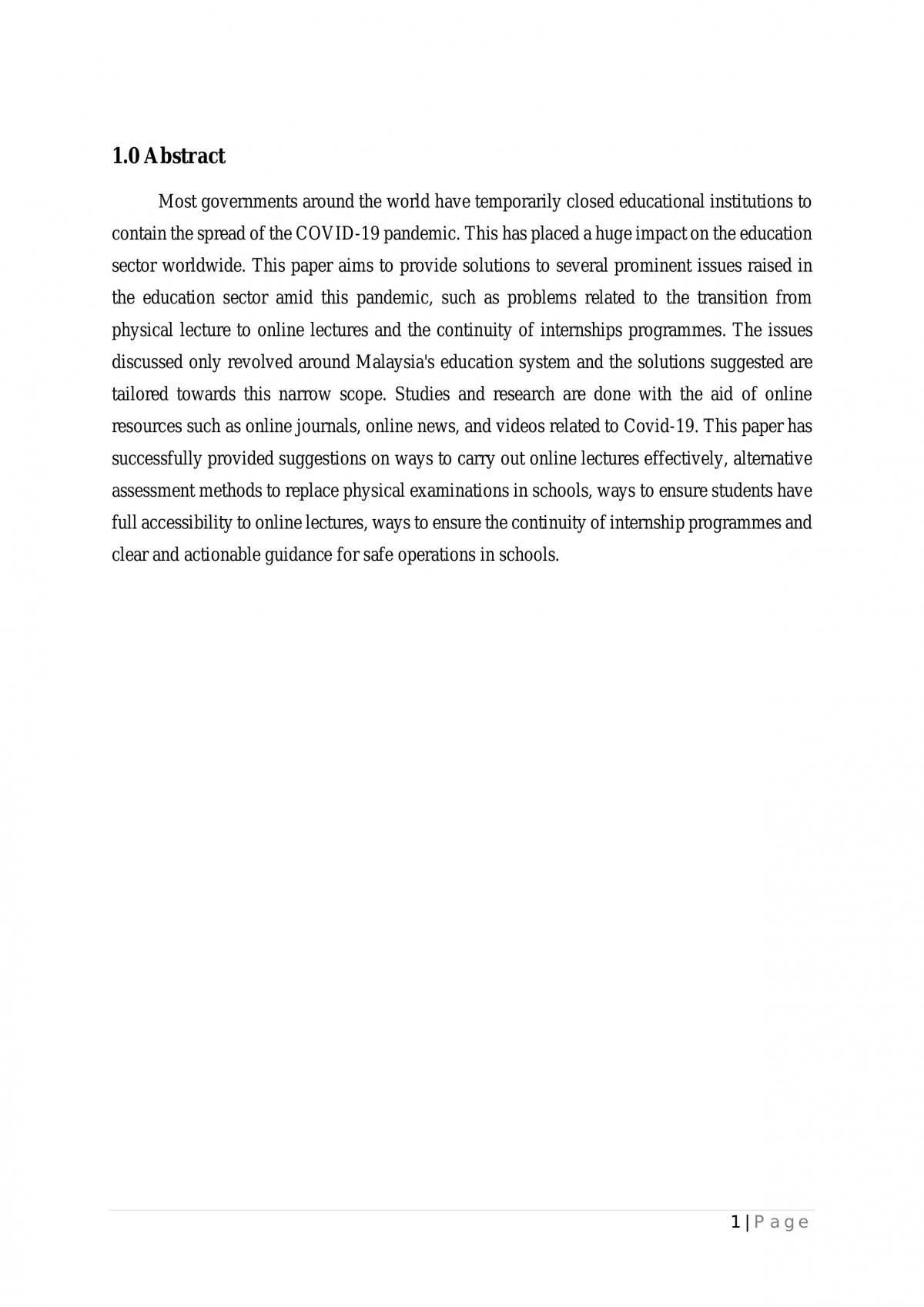 Management Practices on Education Sector due to Covid-19 Outbreak - Page 2