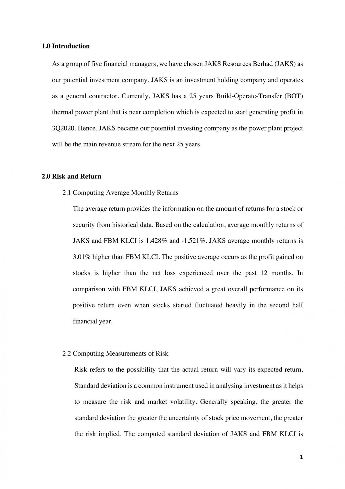 Finance Assignment  - Page 2