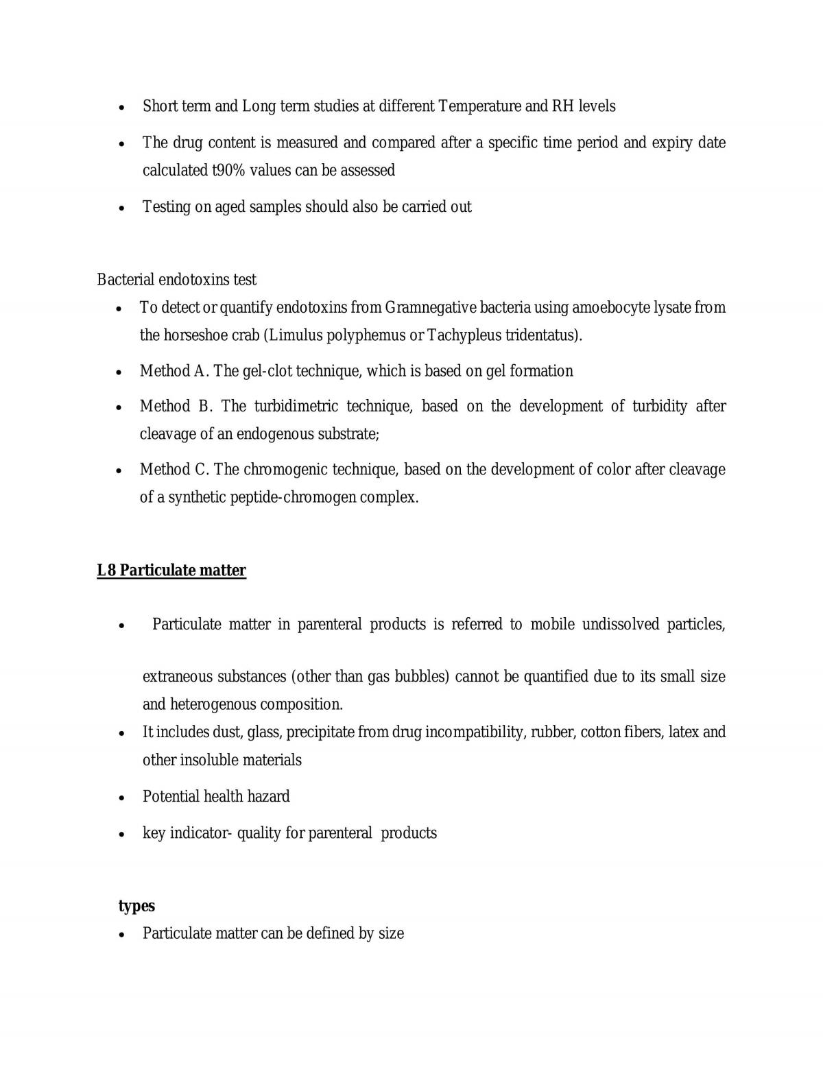 Dosage form design II study notes - Page 14