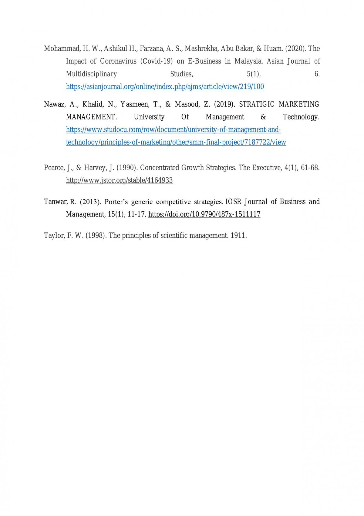A Management Research On Foodpanda MGT1014 Principles And Practice 