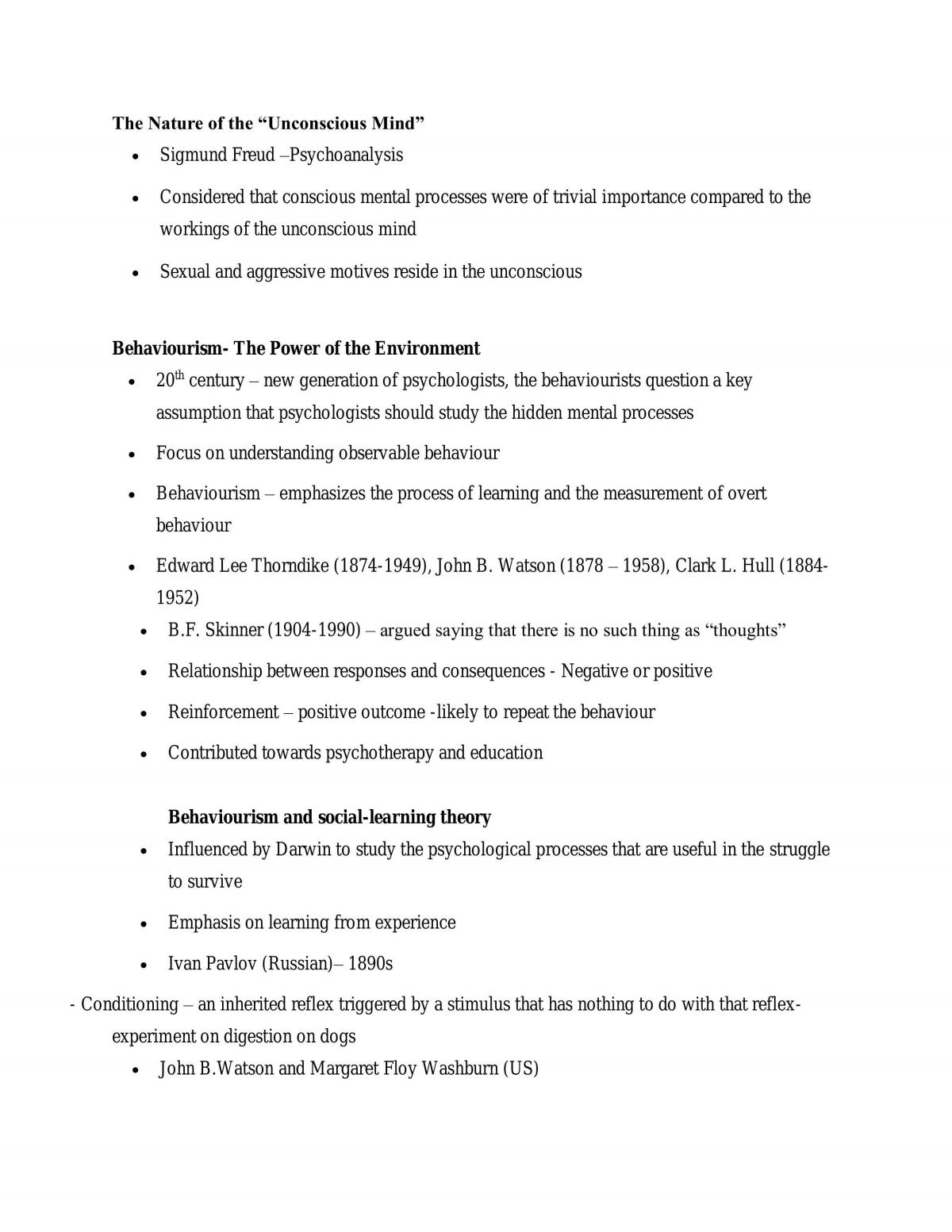General Psychology Study Notes - Page 12