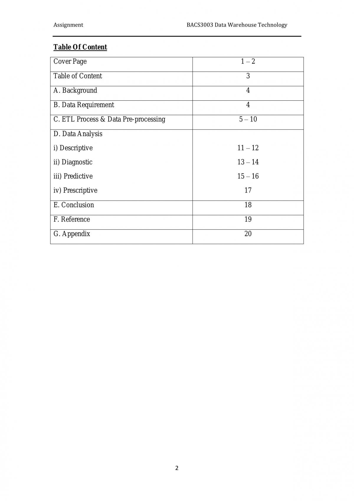 Analysis of top five leading causes of death - Page 2