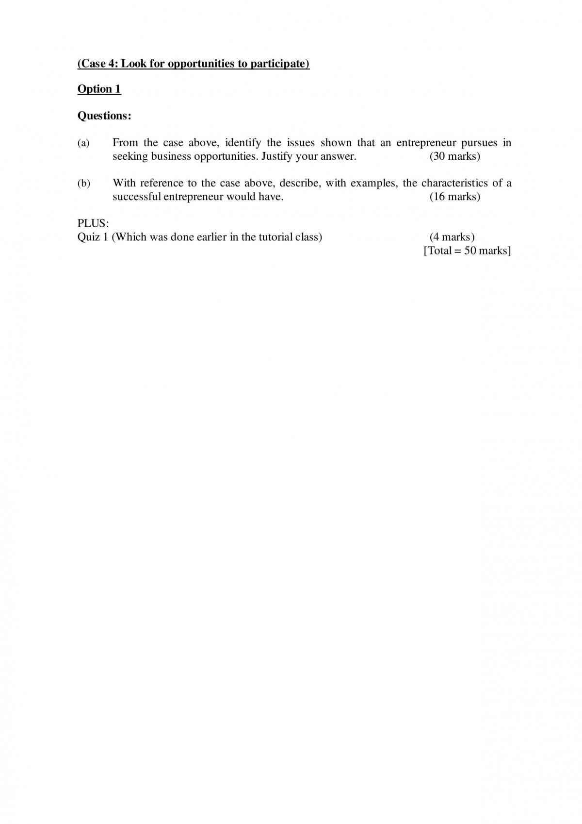Entrepreneurship case study - Page 2