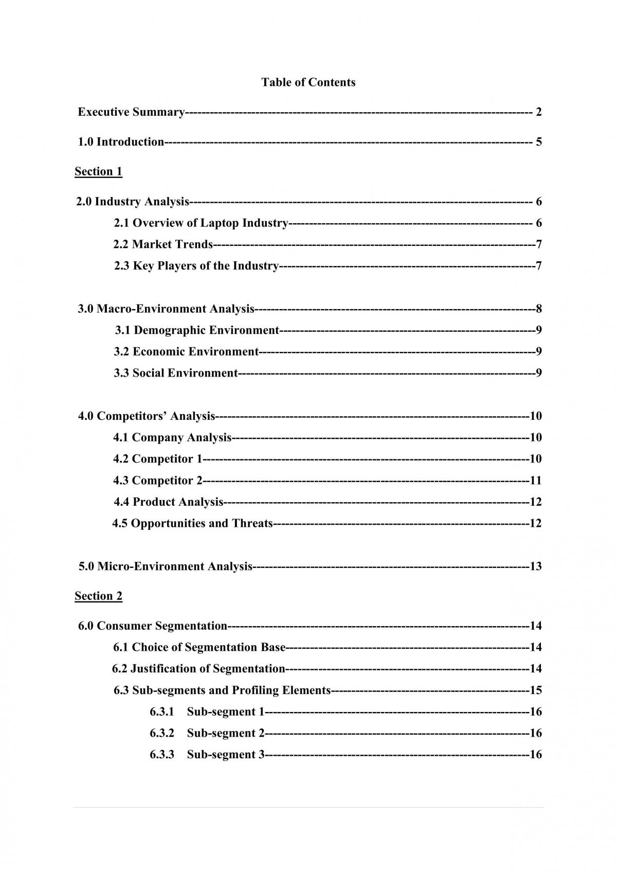 Case Analysis - Micro And Macro Environment - Page 2