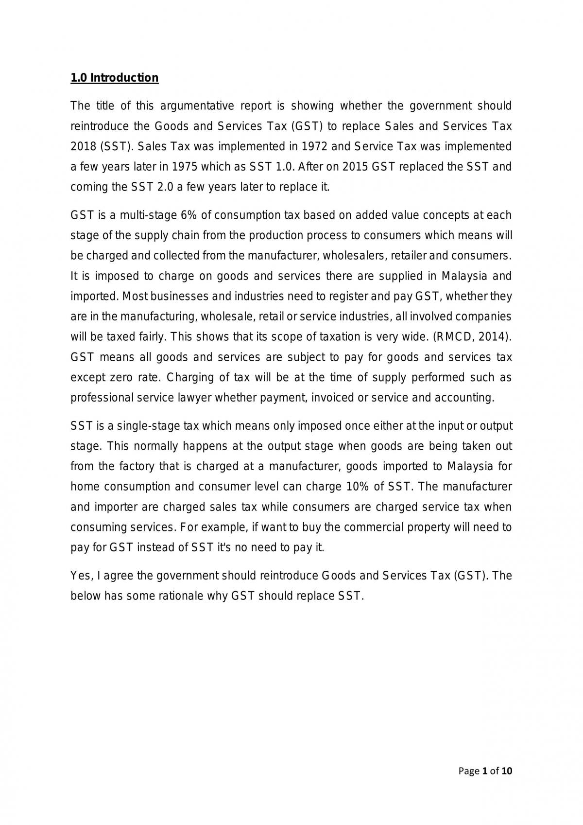 Argumentative Essay  - Page 2