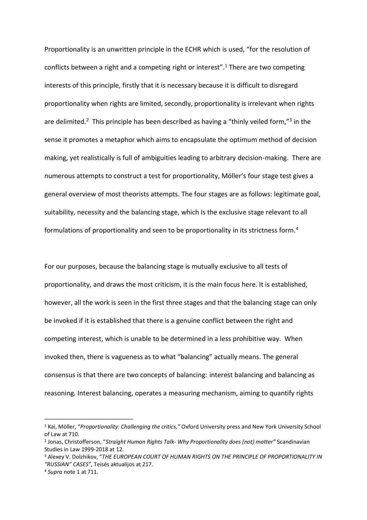 Proportionality in the ECHR - Page 2
