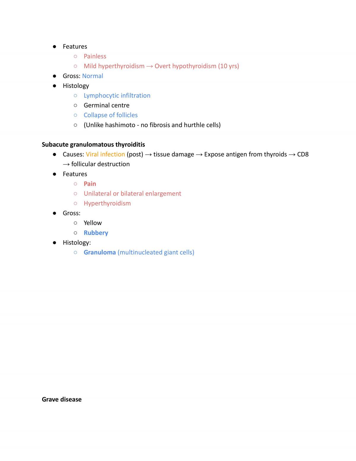 Endocrine System Pathology Notes - Page 11