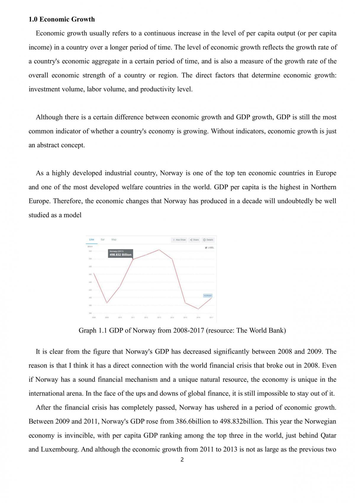 Essay Discussing Norway Economics. - Page 2