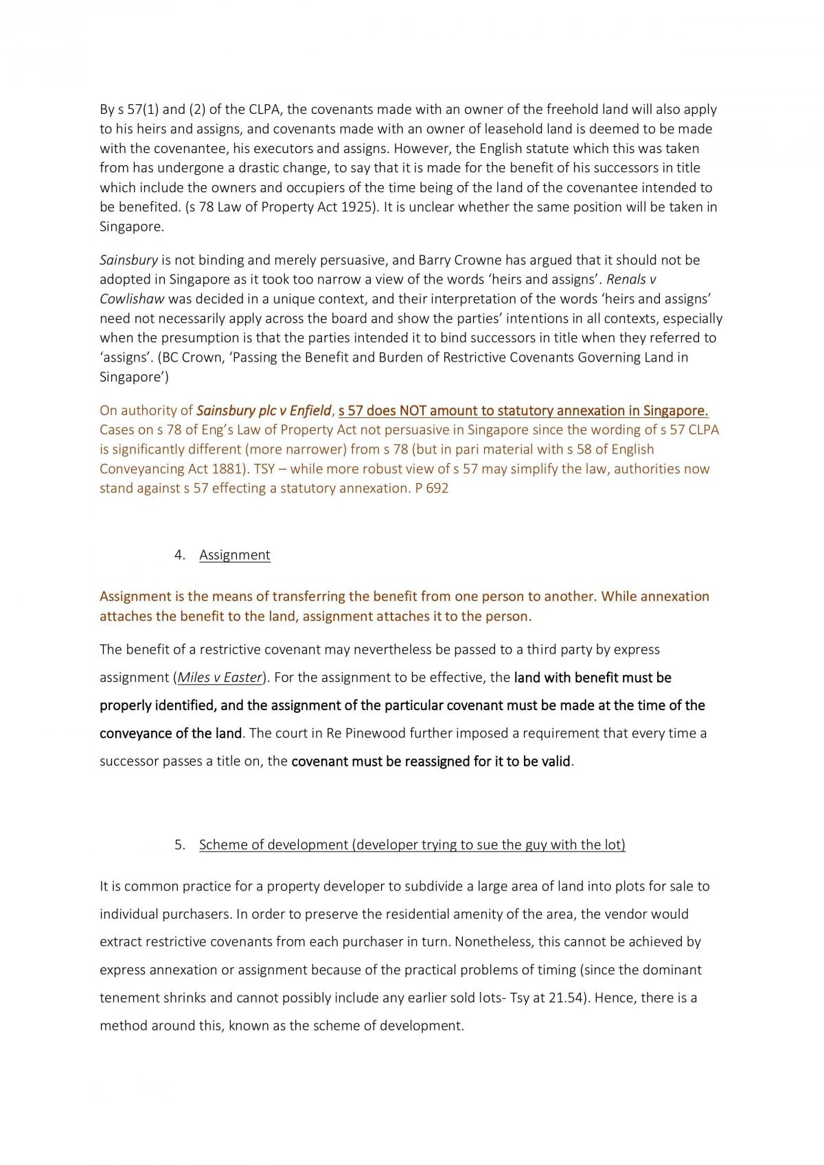 Property Law Notes  - Page 117