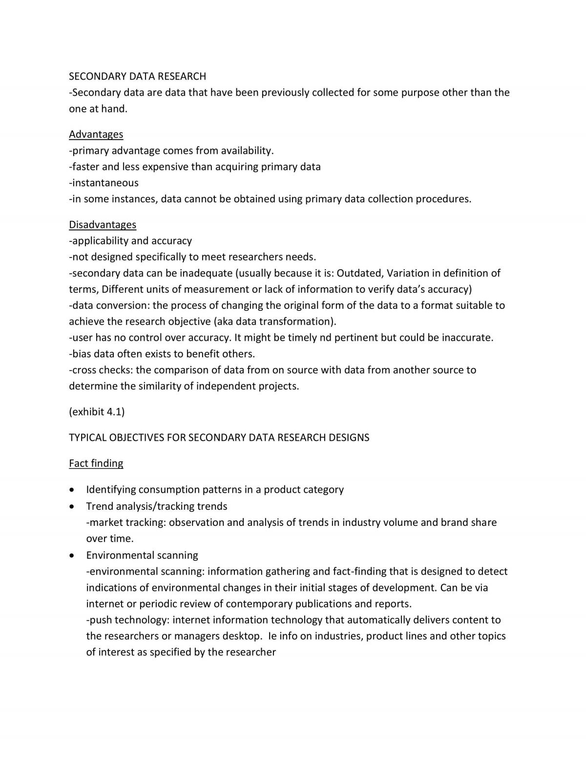 Market Research Study Notes - Page 12