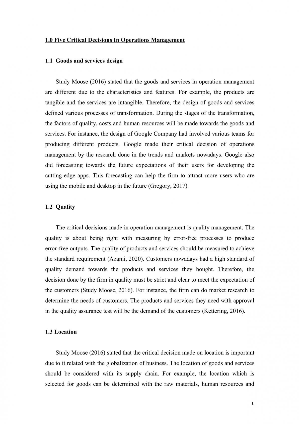 OM (Individual assignment 2) - Page 2