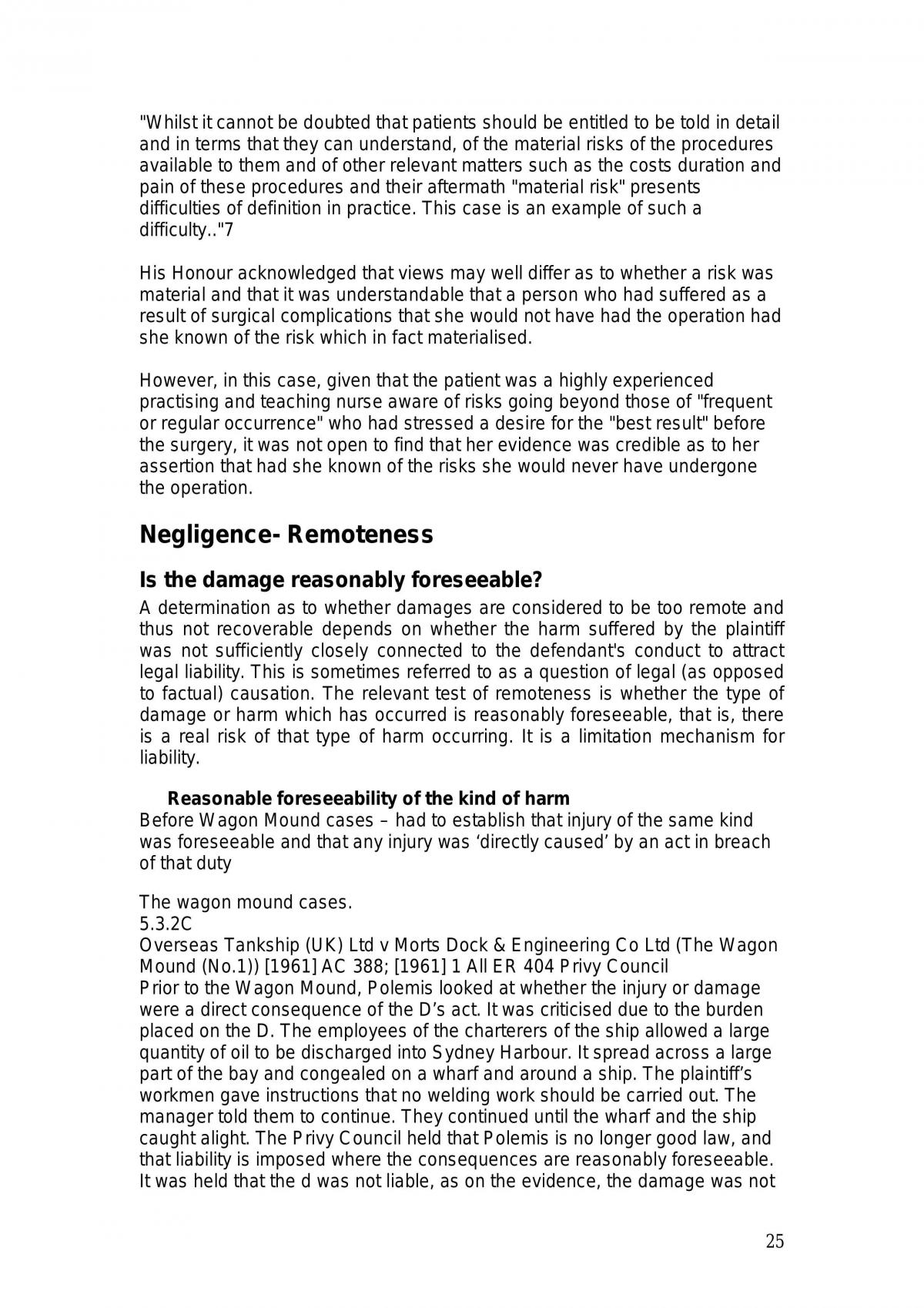 Torts Summary - Page 25